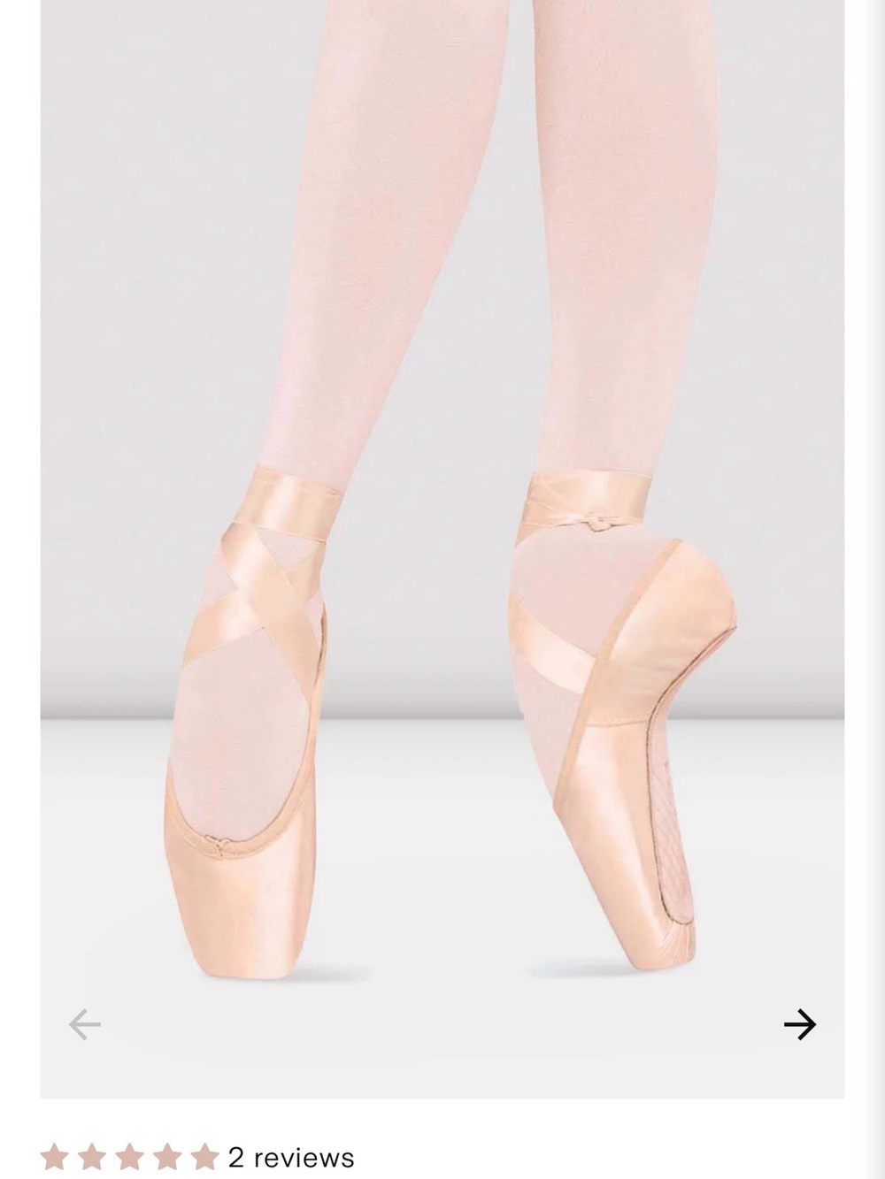 Bloch S0131S Serenade Strong* Pointe Shoe 5E (worn once)